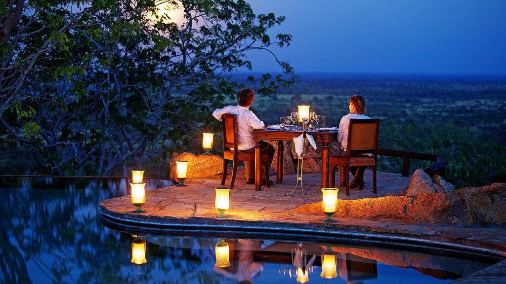Elsa’s Kopje Meru Romantic Dinner