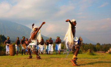 Rwandan Volcanoes Traditional Dancers