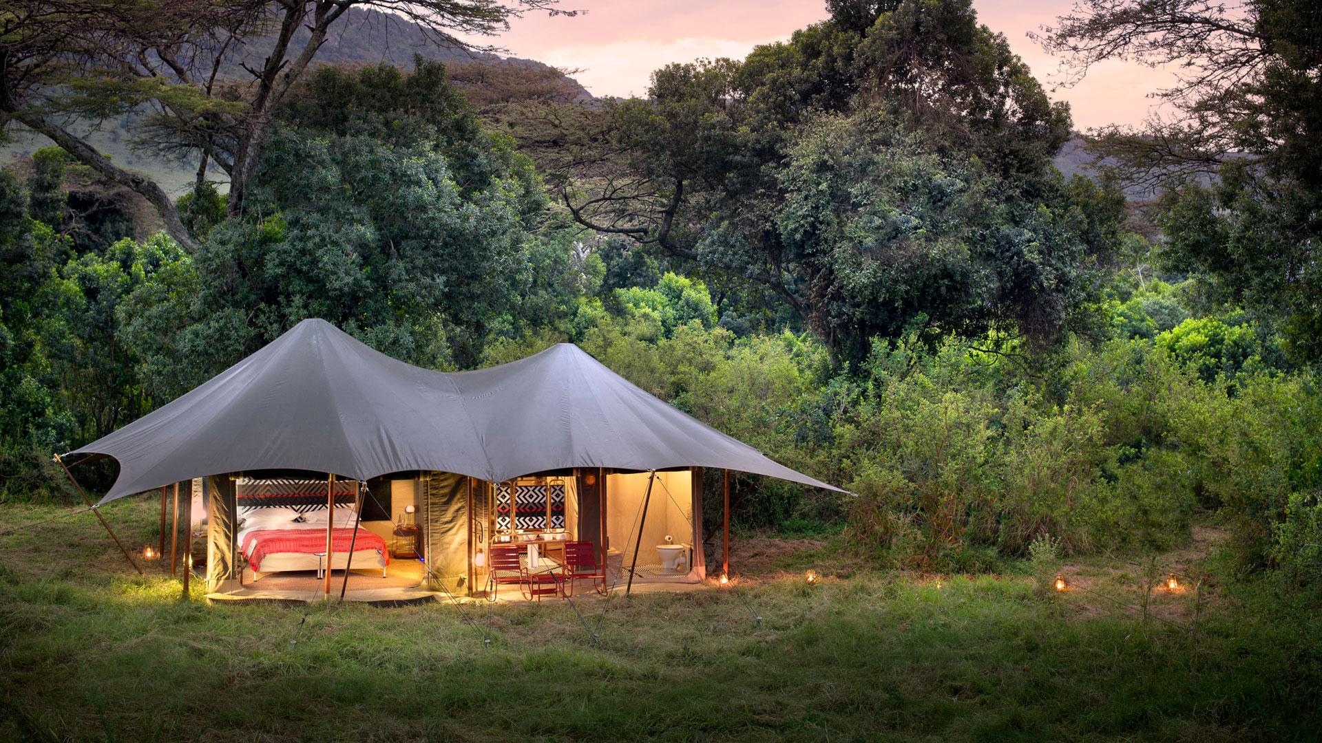 Angama Mara Mobile Camp Tent