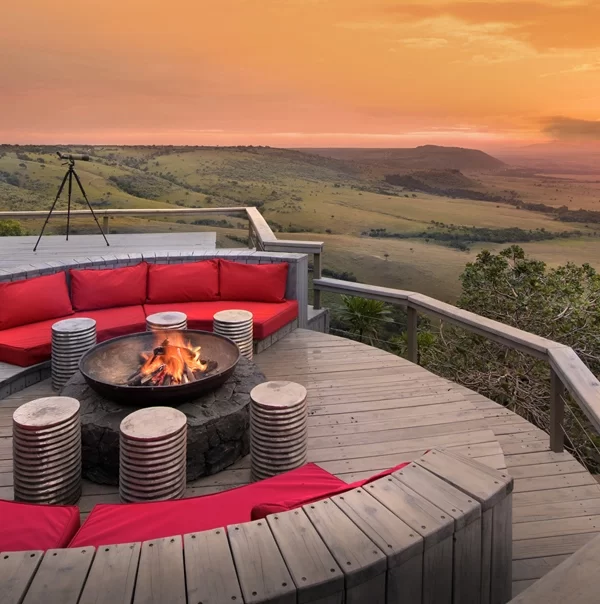 Angama Mara Lodge Deck View