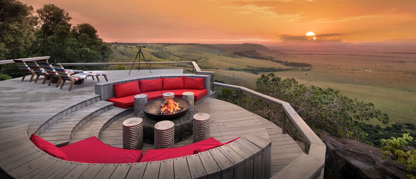 Angama Mara Lodge Deck View