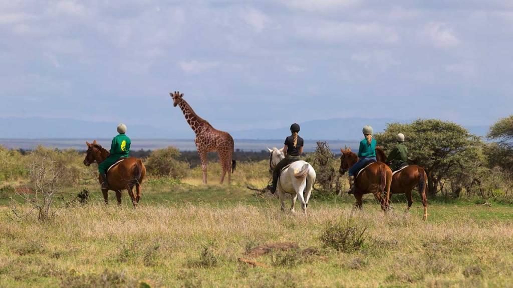 Elewana Loisaba Tented Camp Activities Horse Riding in The Conservancy