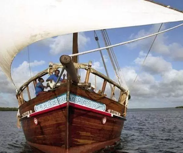 Traditional Dhow Boat Boating Kenya