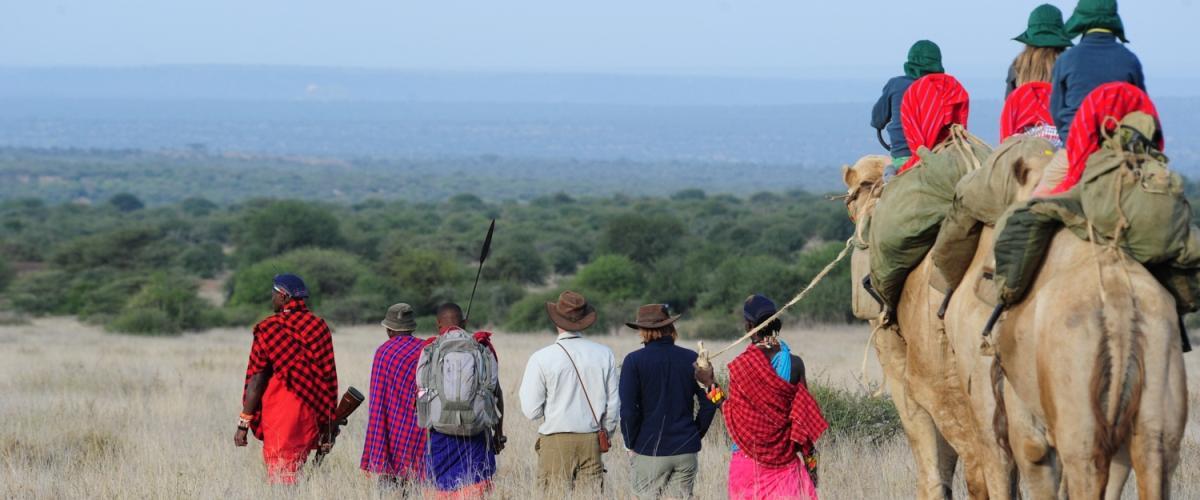 Family Safari with Camels