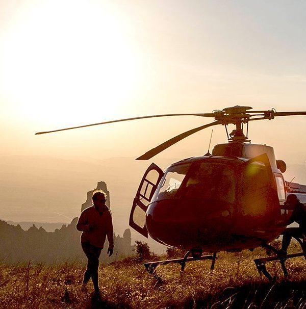 Helicopter Safaris Africa picnicking