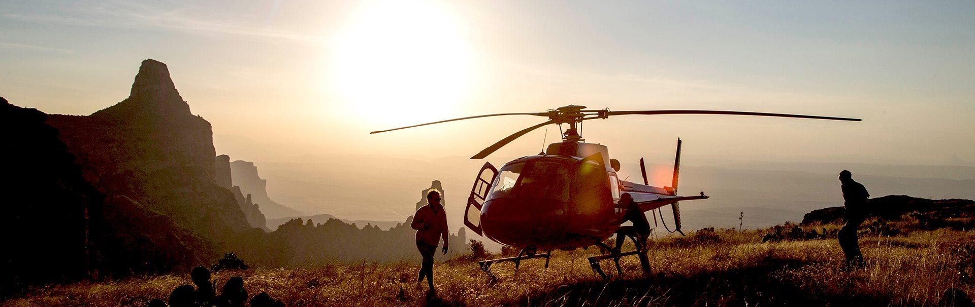 Helicopter Safaris Africa picnicking