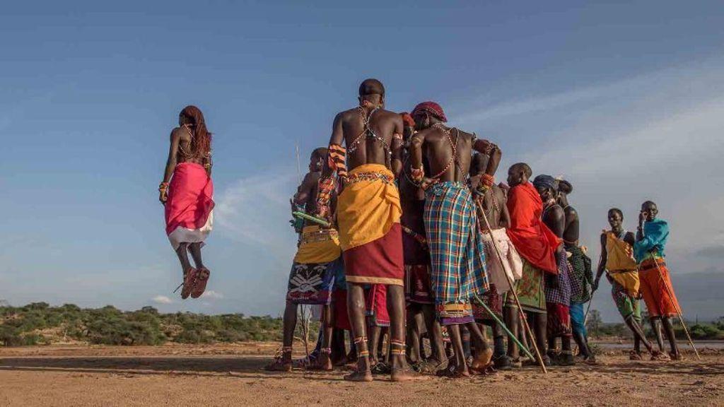 Sasaab Samburu Cultural Activity Tribal Jumping